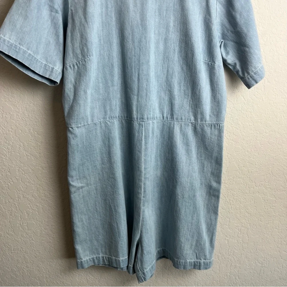 Ilana Kohn Lee Romper Denim Jumpsuit